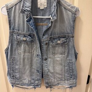 American Eagle Denim Vest